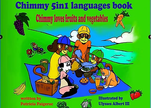 Chimmy 5in1 Children’s Language Learning Books